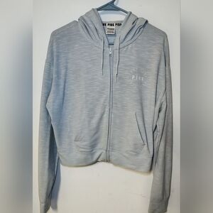 Victoria's Secret Pink Heather Gray Hoodie